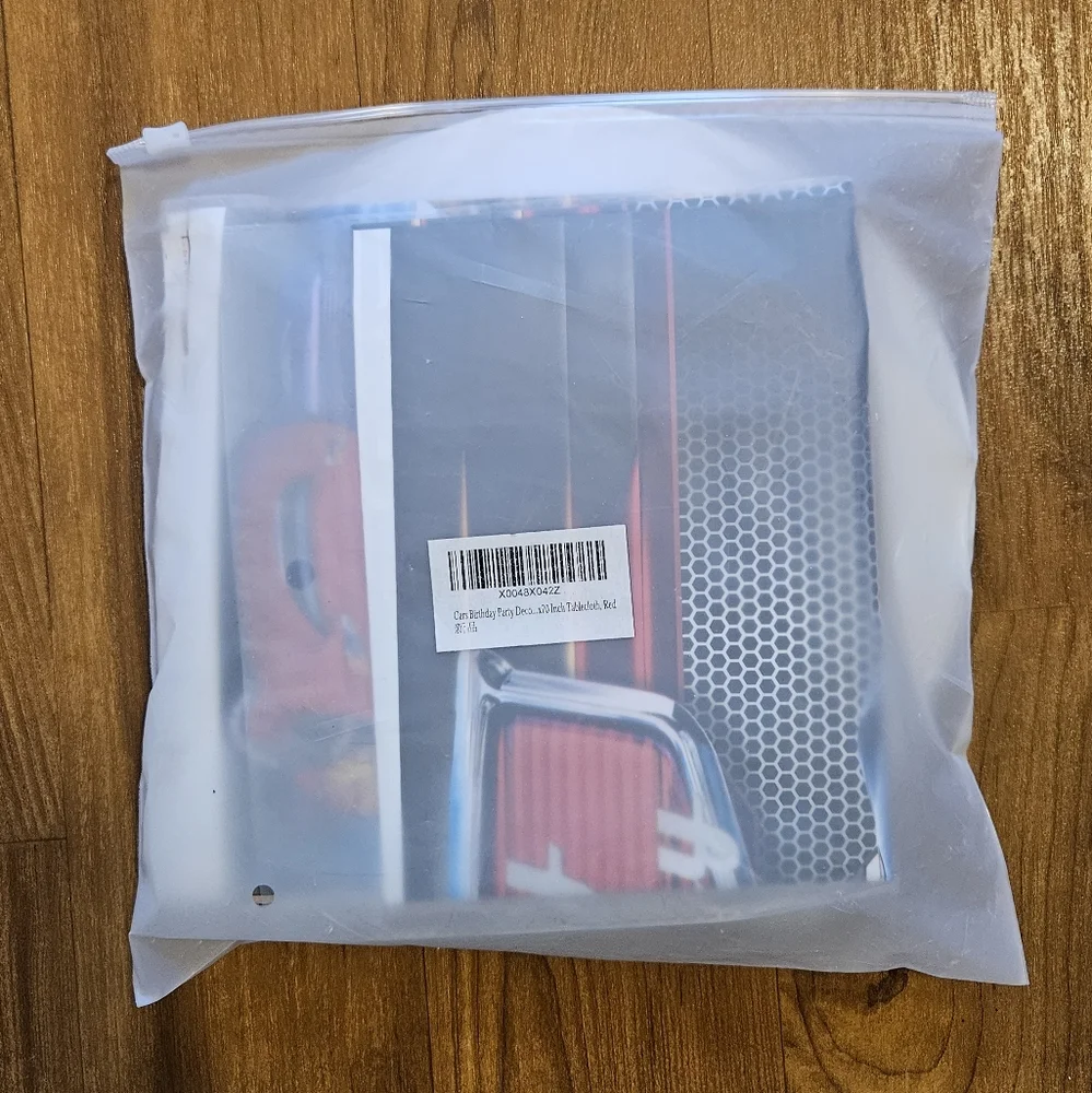 Cars Themed Party Supplies Set - Red